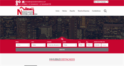 Desktop Screenshot of negociandoinmobiliaria.com